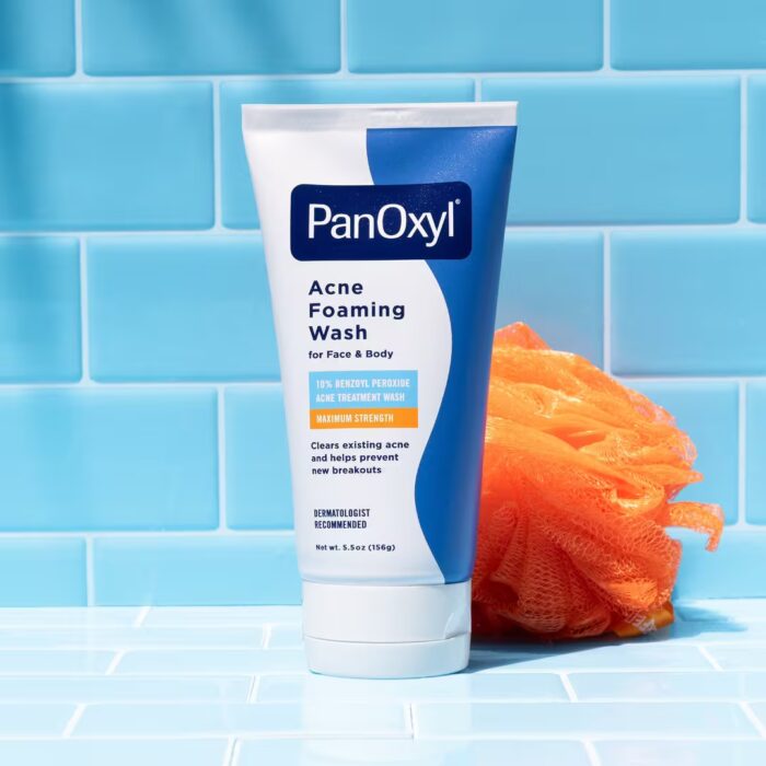 PanOxyl Acne Foaming Wash with 10% Benzoyl Peroxide (156g) - Image 8