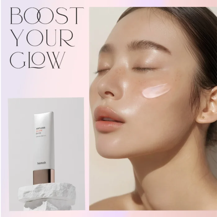 heimish Artless Glow Base SPF 50+ PA+++ (40mL) - Image 2