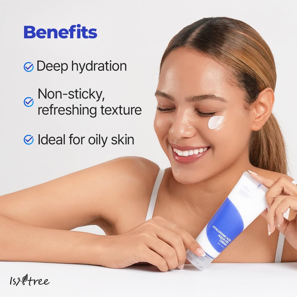 61BsijsVr8L._SL1000_ ISNTREE Hyaluronic Acid Watery Sun Gel SPF 50+ PA++++ (50mL) - Image 3