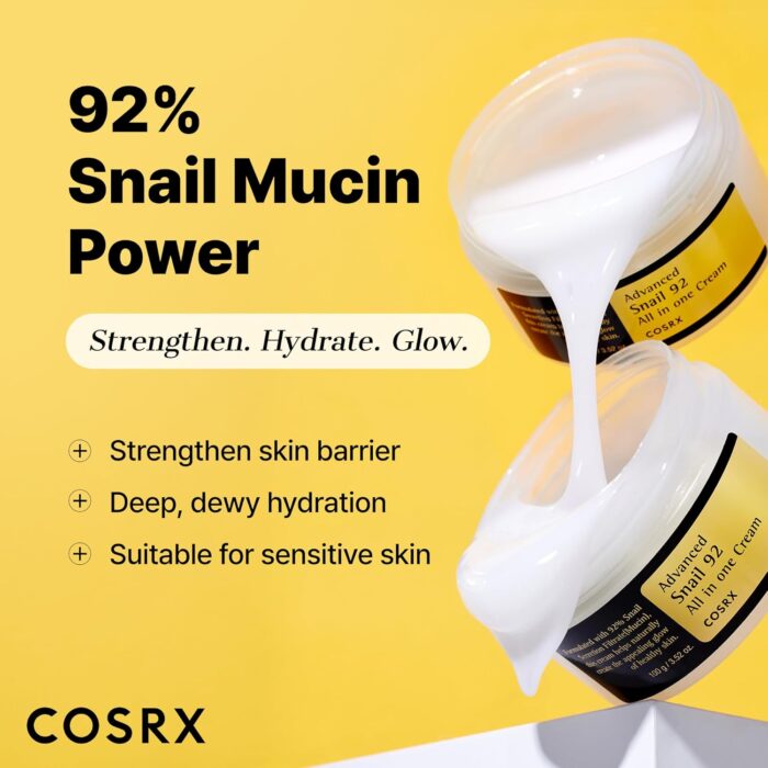 COSRX Advanced Snail 92 All In One Cream (100g) - Image 2