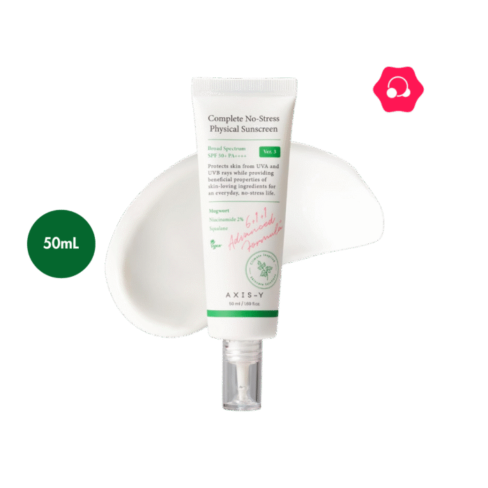 AXIS-Y Complete No-Stress Physical Sunscreen Ver. 3 SPF50+ PA++++ (50mL)