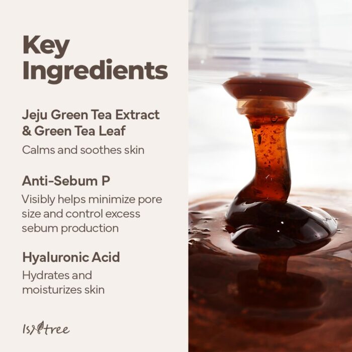 ISNTREE Green Tea Fresh Cleanser (120mL) - Image 6