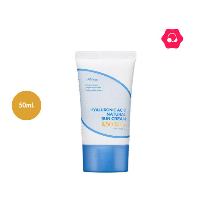 ISNTREE Hyaluronic Acid Natural Sun Cream SPF50