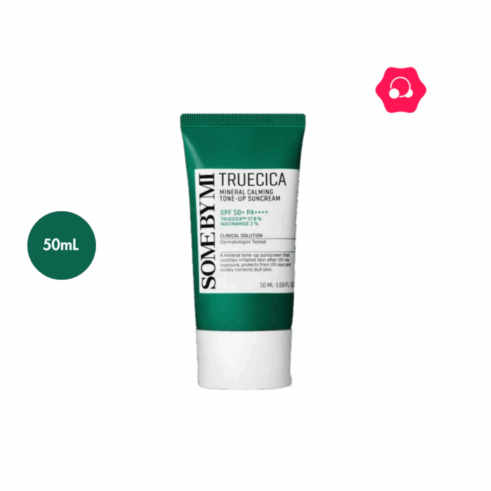 SOME BY MI Truecica Mineral Calming Tone Up Suncream SPF50+ PA++++