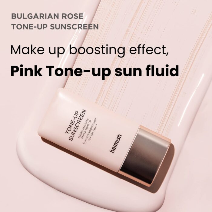 heimish Bulgarian Rose Tinted Tone-up Sunscreen SPF50+ PA+++ (30mL) - Image 2