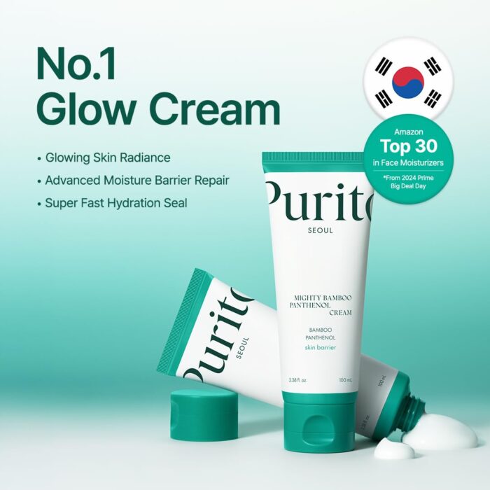 PURITO SEOUL Mighty Bamboo Panthenol Cream (100mL) - Image 3