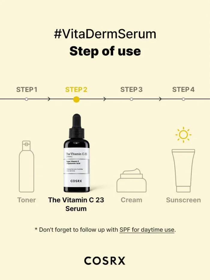 COSRX The Vitamin C 23 Serum (20g) - Image 13
