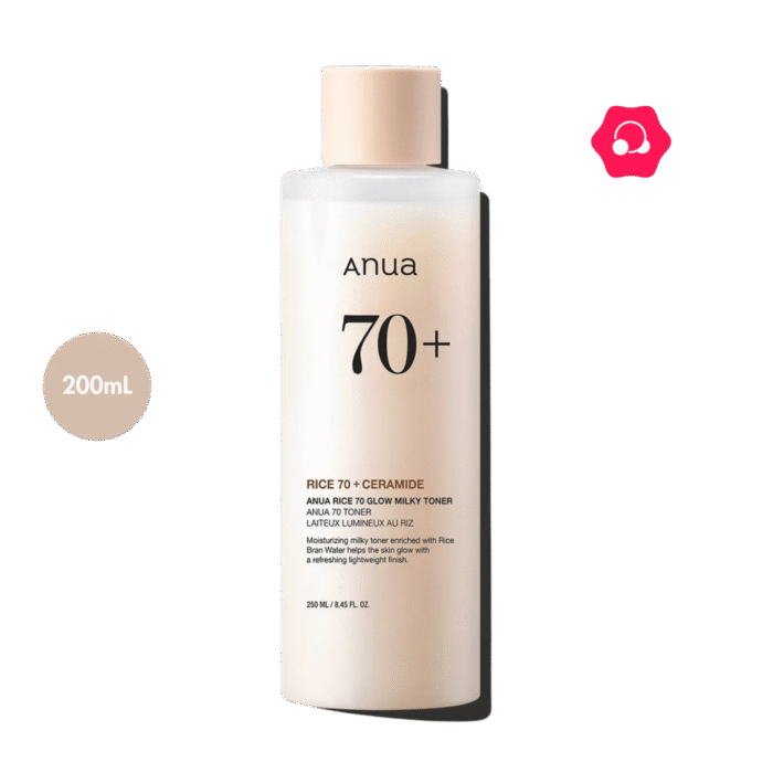 Anua Rice 70 Glow Milky Toner