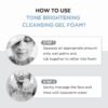 SKIN1004 Madagascar Centella Tone Brightening Cleansing Gel Foam (125mL) - Image 6