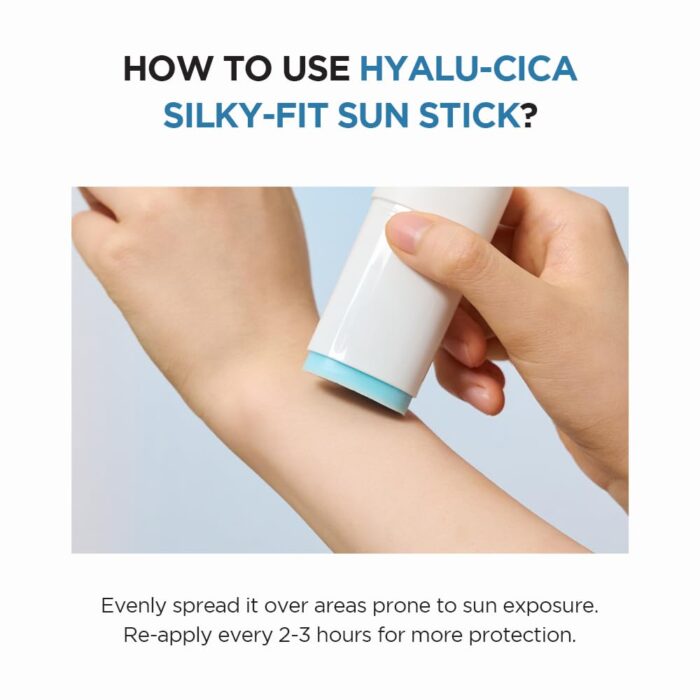 SKIN1004 Madagascar Centella Hyalu-Cica Silky-Fit Sun Stick SPF50+ PA++++ (20g) - Image 7