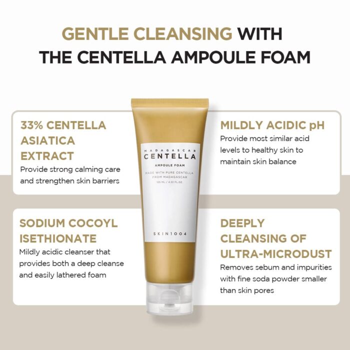 SKIN1004 Madagascar Centella Ampoule Foam (125mL) - Image 4
