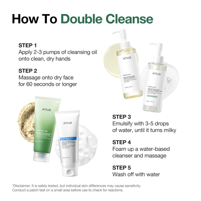 Anua Heartleaf Pore Control Cleansing Oil (200mL) - Image 6