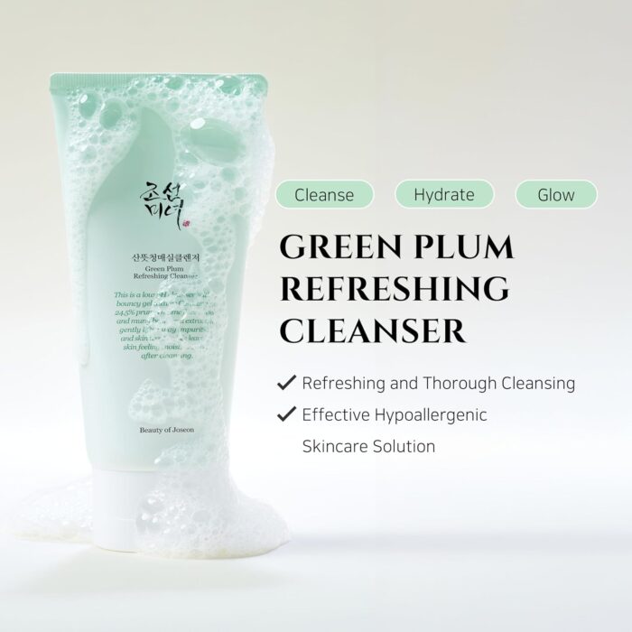 Beauty of Joseon Green Plum Refreshing Cleanser (100mL) - Image 2