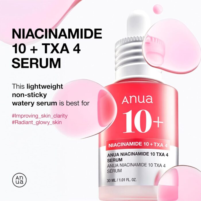 Anua Niacinamide 10% + TXA 4% Serum (30mL) - Image 3