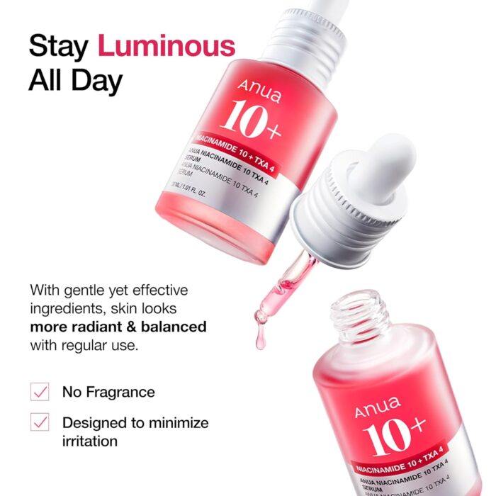 Anua Niacinamide 10% + TXA 4% Serum (30mL) - Image 4