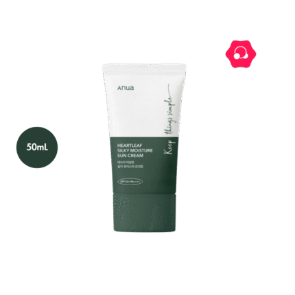 Anua Heartleaf Silky Moisture Sun Cream SPF50+ PA++++ (50mL)