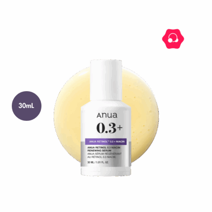Anua Nano Retinol 0.3% + Niacin Renewing Serum