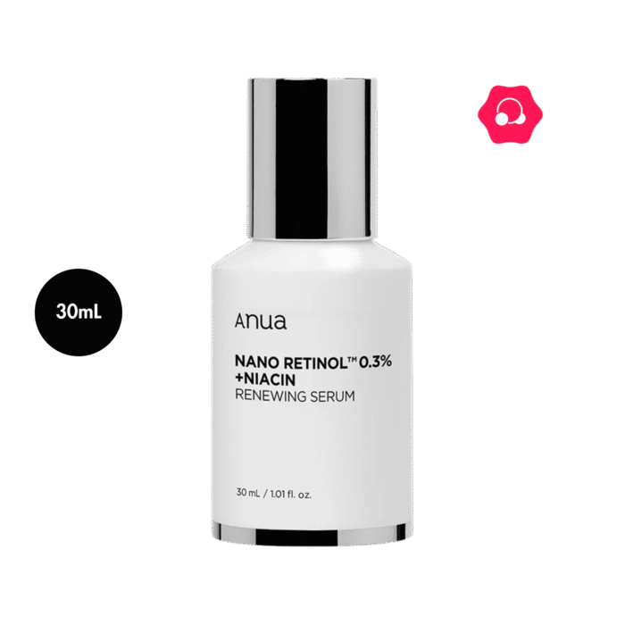 Anua Nano Retinol 0.3% + Niacin Renewing Serum