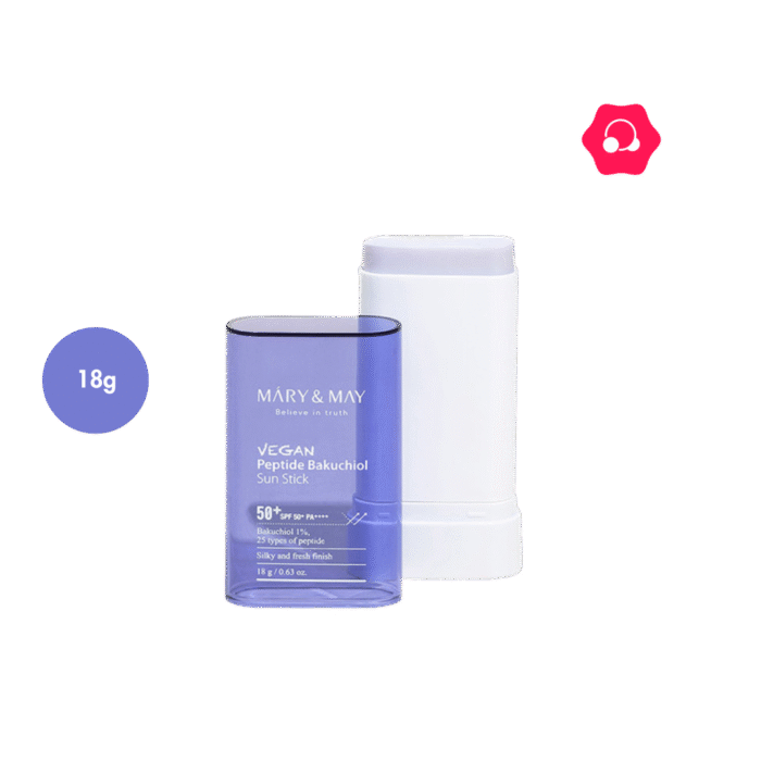 Mary&May Vegan Peptide Bakuchiol Sun Stick SPF50+ PA++++