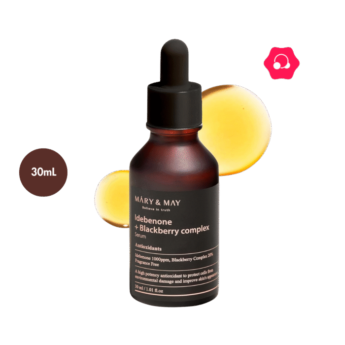 Mary & May Idebenone + Blackberry Complex Serum