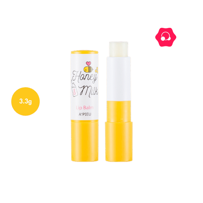 APIEU Honey & Milk Lip Balm (3.3g)