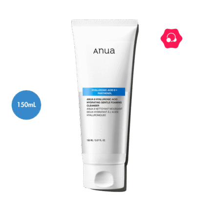 Anua 8 Hyaluronic Acid Hydrating Gentle Foaming Cleanser (150mL)