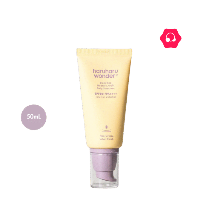 haruharu wonder Black Rice Moisture Airyfit Daily Sunscreen SPF50+ PA++++ (50mL)