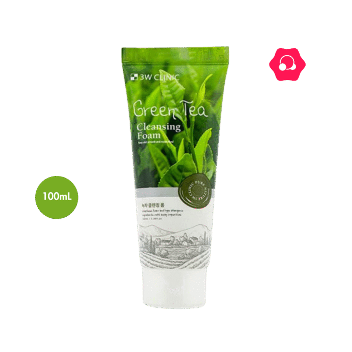 3W CLINIC Green Tea Foam Cleansing