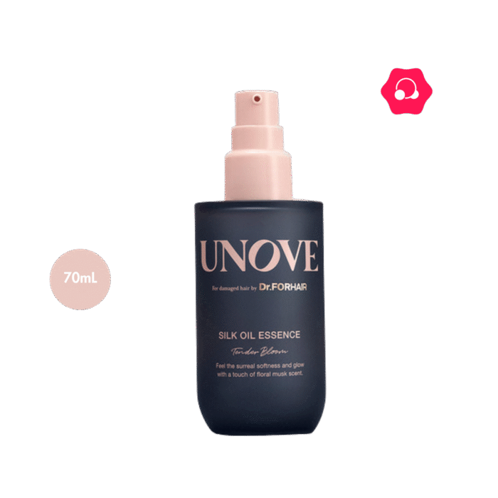 Dr.ForHair UNOVE Silk Oil Essence Warm Petal (70mL)