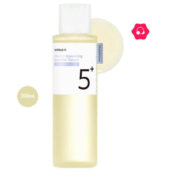 numbuzin No. 5+ Vitamin Boosting Essential Toner (200mL)