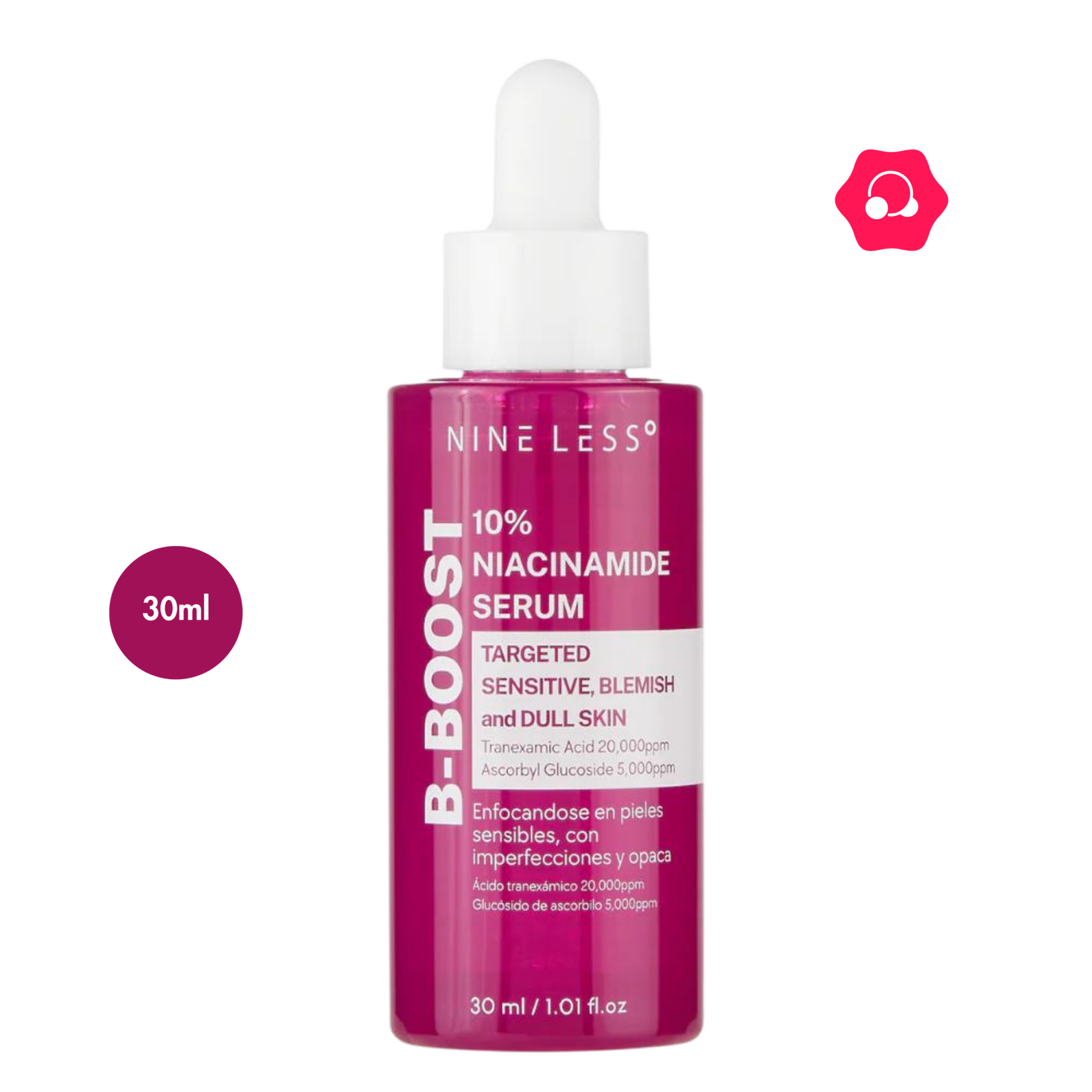 NINELESS B-Boost 10% Niacinamide Serum