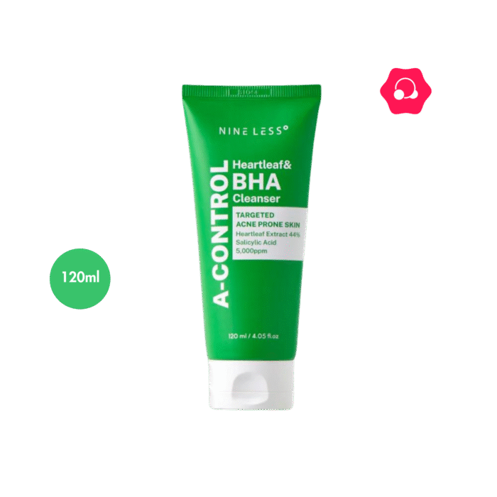NINELESS A-Control Heartleaf & BHA Foam Cleanser
