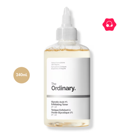 The Ordinary Glycolic Acid 7% Exfoliating Toner (240mL)