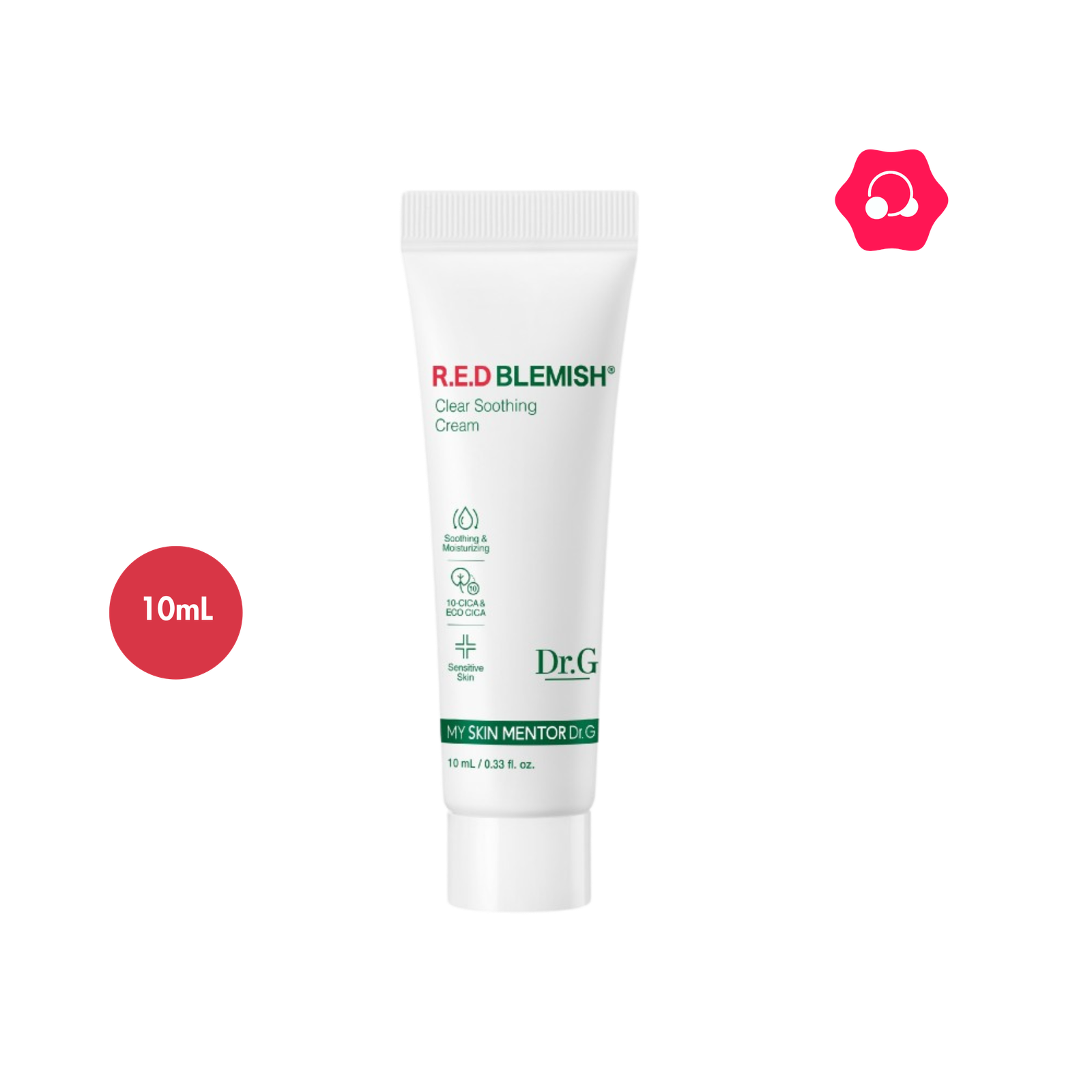 Dr.G RED Blemish Clear Soothing Cream Miniature (10mL)