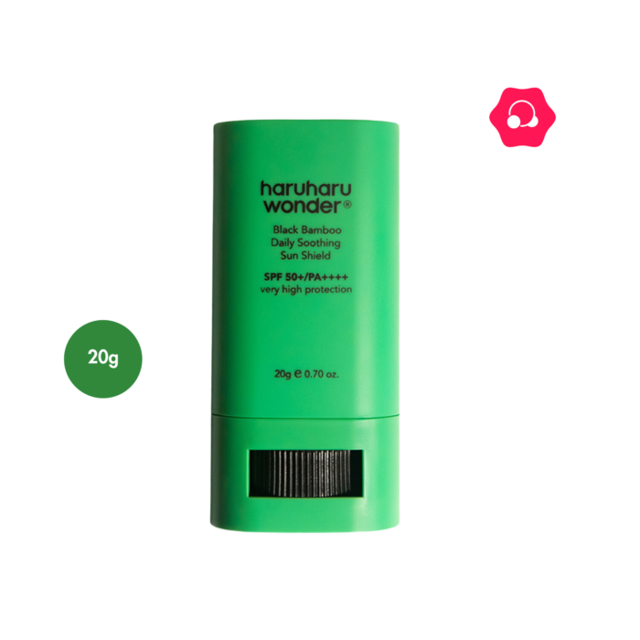 haruharu wonder Black Bamboo Daily Soothing Sun Shield SPF50+ PA++++ (20g)