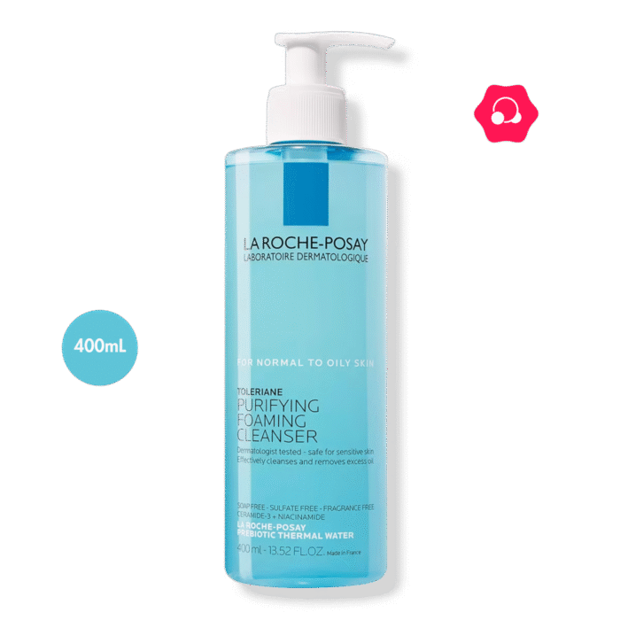 La Roche-Posay Toleriane Purifying Foaming Cleanser (400mL)