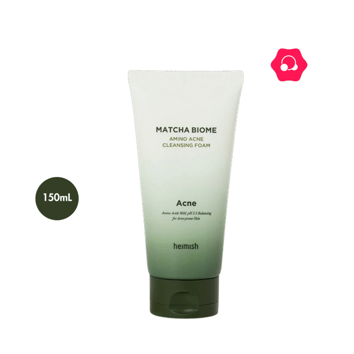 heimish Matcha Biome Amino Acne Cleansing Foam