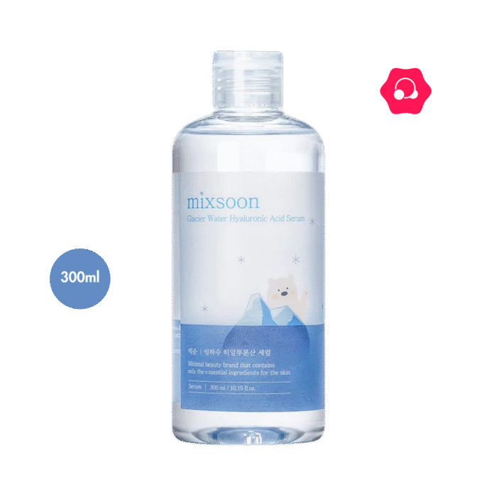 mixsoon Glacier Water Hyaluronic Acid Serum (300mL)