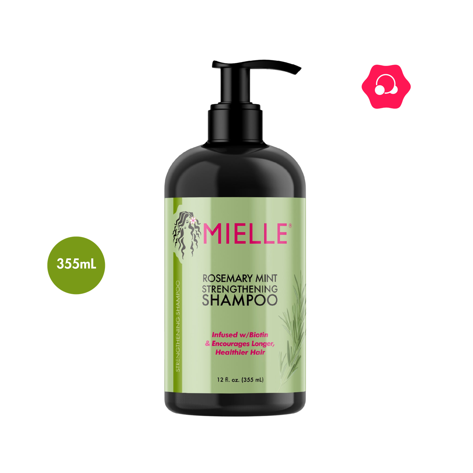 Mielle Rosemary Mint Strengthening Shampoo