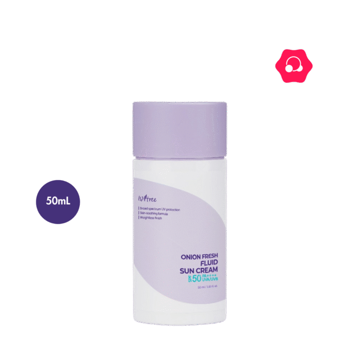 ISNTREE Onion Fresh Fluid Sun Cream SPF50+ PA++++ (50mL)