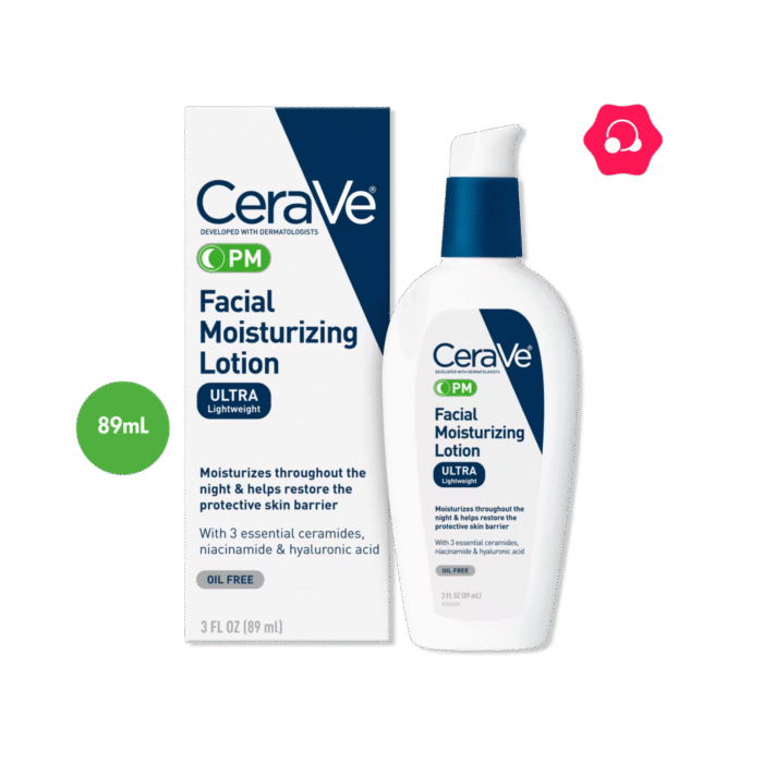 CeraVe PM Facial Moisturizing Lotion