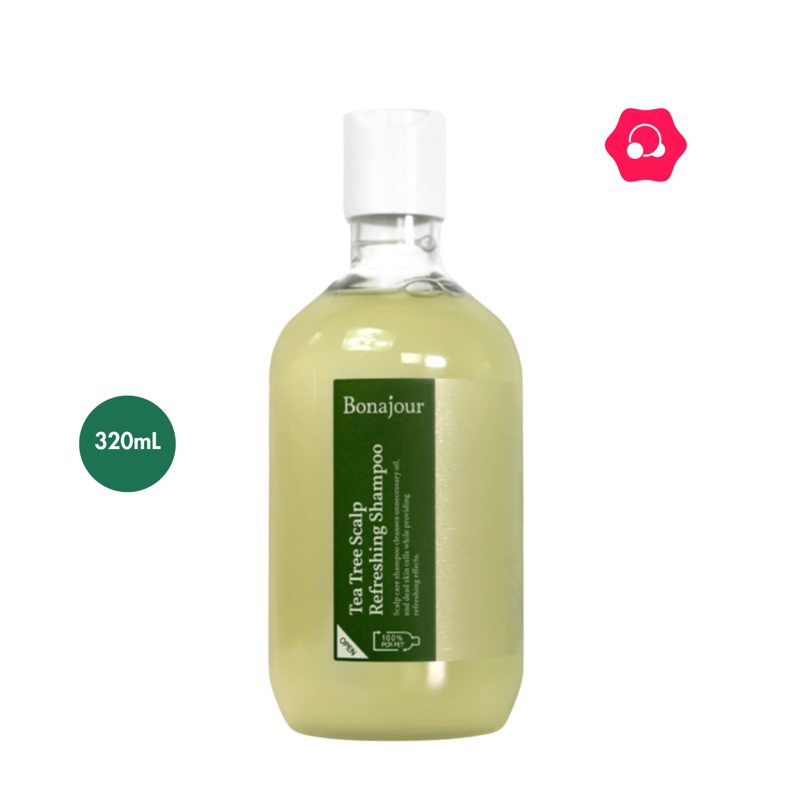 Bonajour Tea Tree Scalp Refreshing Shampoo