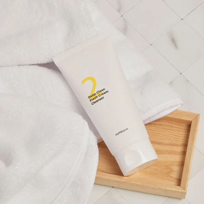 numbuzin No. 2 Deep Clean Fresh Cream Cleanser (120mL) - Image 6