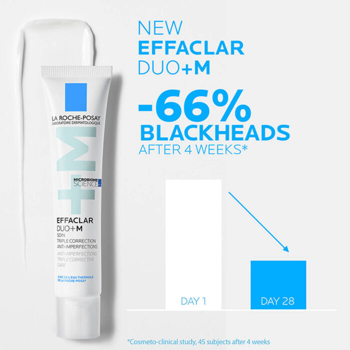 La Roche-Posay Effaclar DUO+ M Anti Imperfections Acne Treatment Moisturizer (40mL) - Image 3