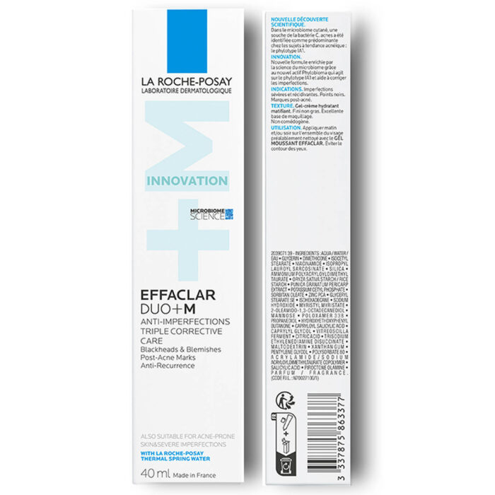 La Roche-Posay Effaclar DUO+ M Anti Imperfections Acne Treatment Moisturizer (40mL) - Image 9