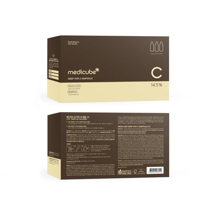 medicube Deep Vita C Ampoule 2.0 (10g x 3ea) - Image 6