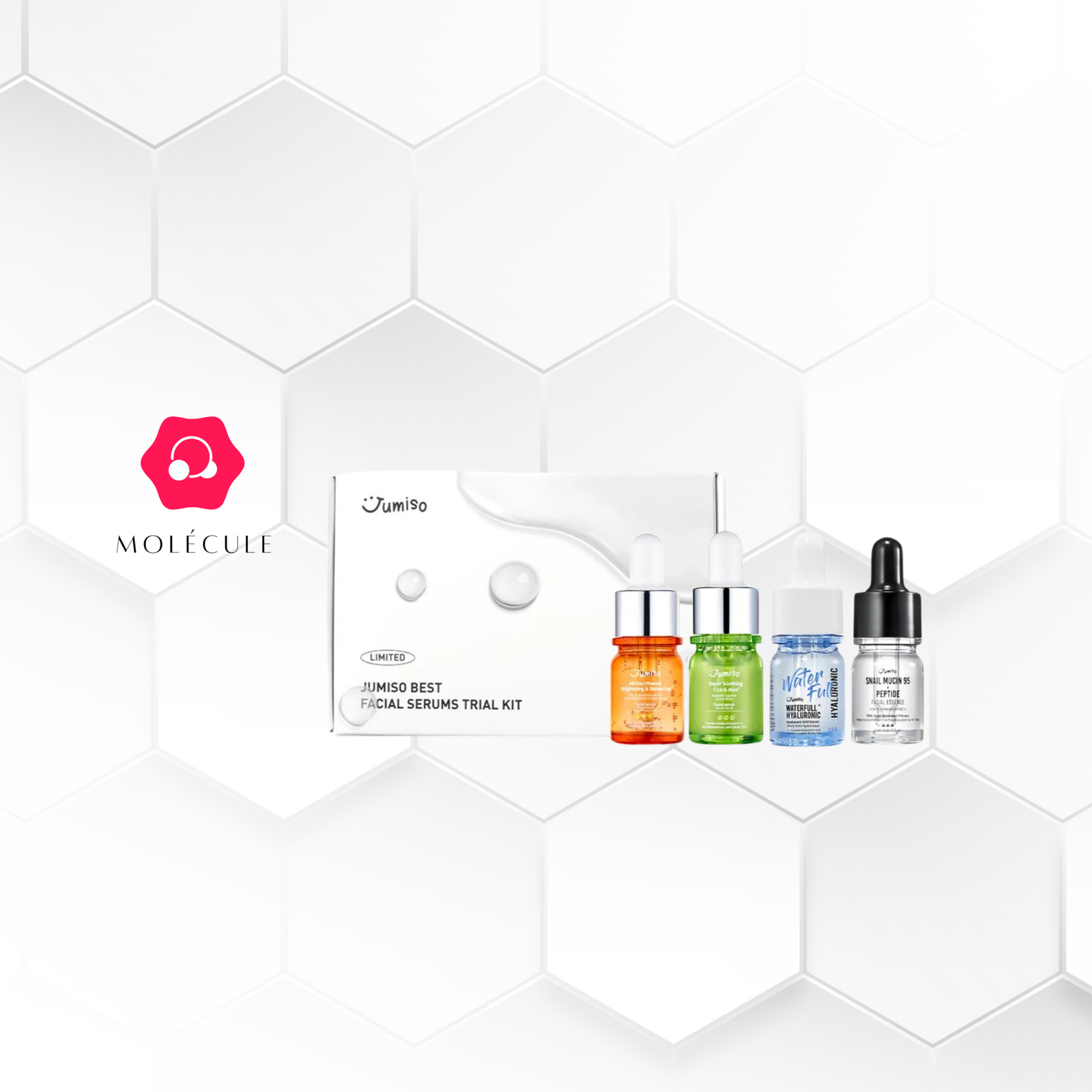 Jumiso Best Facial Serums Trial Kit