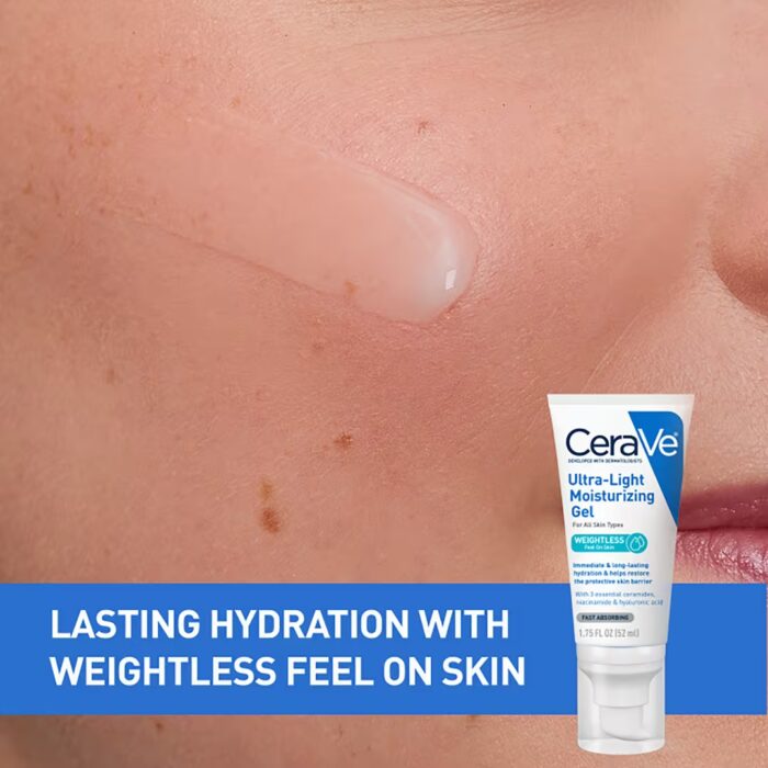 CeraVe Ultra-Light Moisturizing Gel (52mL) - Image 4