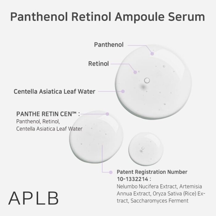 APLB Panthenol Retinol Ampoule Serum (40mL) - Image 4