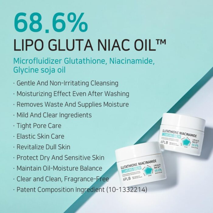APLB Glutathione Niacinamide Cleansing Balm (80mL) - Image 3